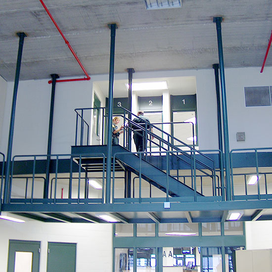 Interior image of Vanderburgh County jail