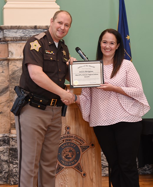 Sheriff's Office Holds Recognition Ceremony - Vanderburgh County ...